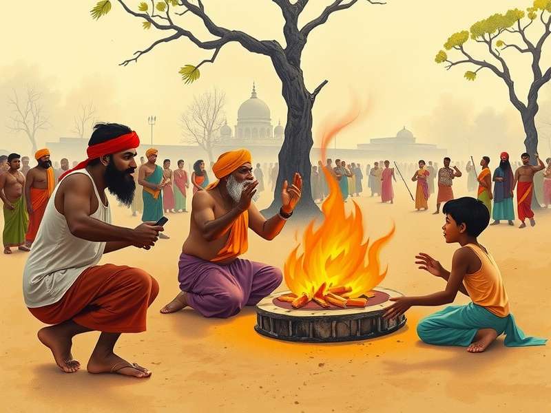 Players discussing Ginger Fire Chase rules before a game